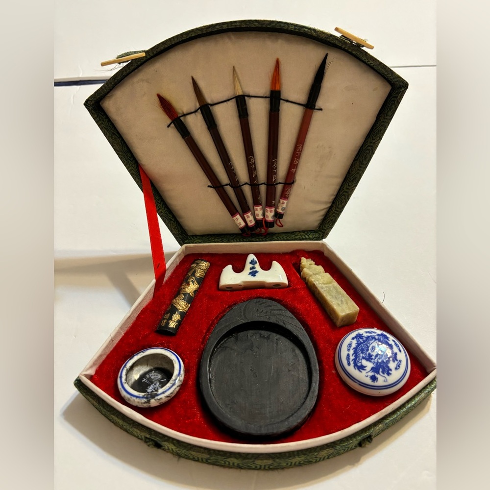 Vintage Calligraphy Set Complete in Original Box